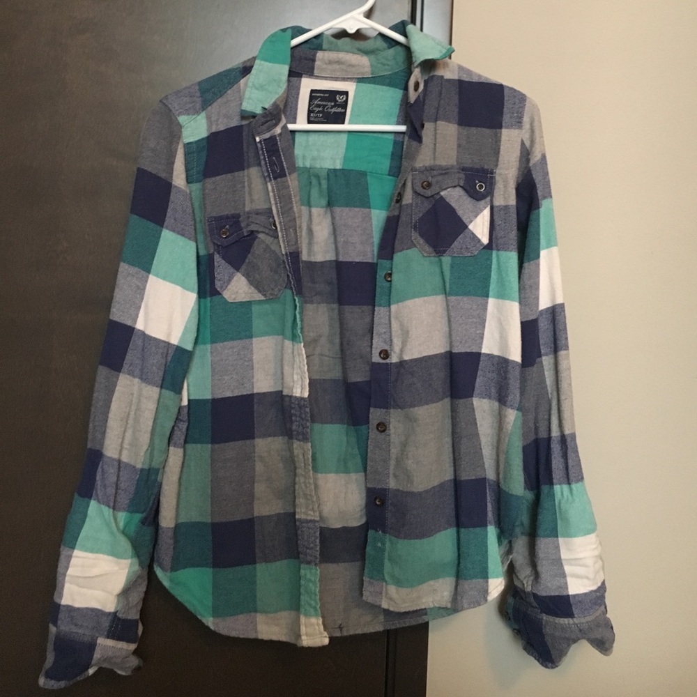 Blue flannel