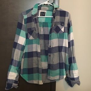Blue flannel