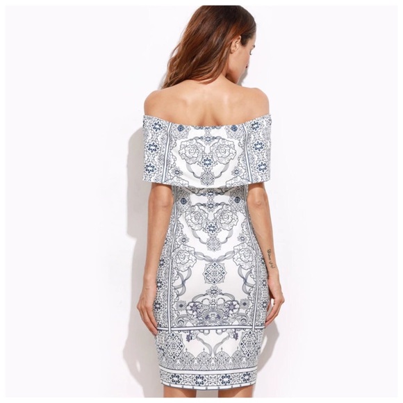 ‼️PRICE FIRM LAST CALL Off The Shoulder Dress - Picture 2 of 5