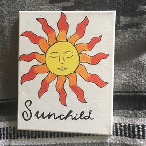 CLEAR OUT SALE sun child canvas