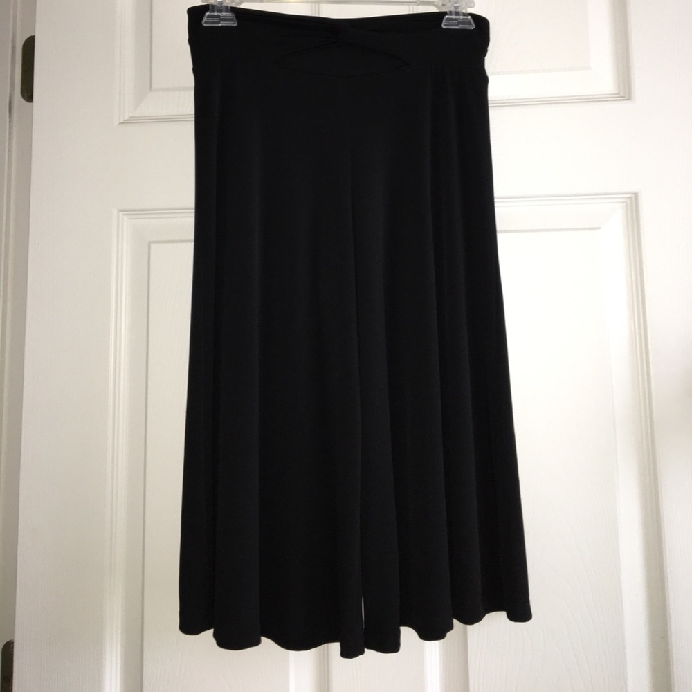 Black swishy pants