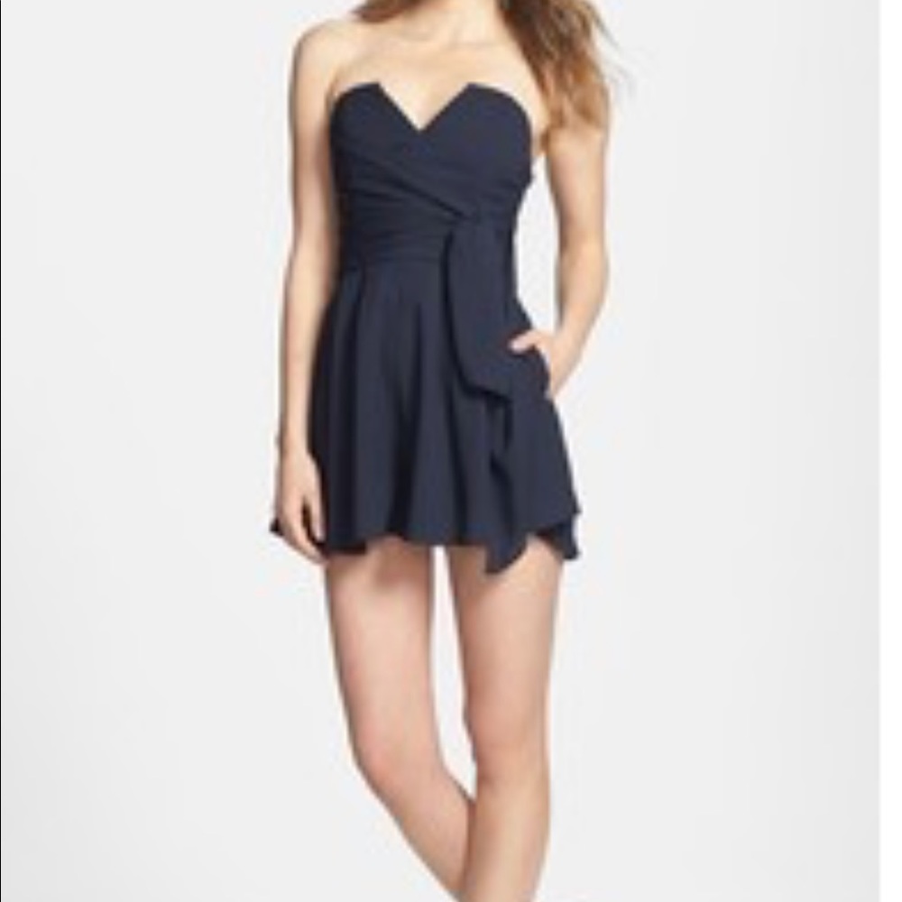 Keepsake Betray Playsuit xs in Navy