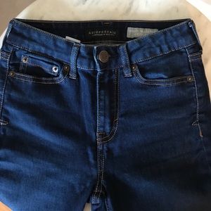 High waisted jeggings