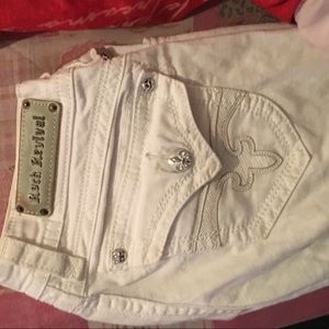 White denim Rock Revival