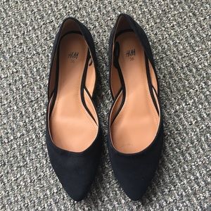H&M Black Flats