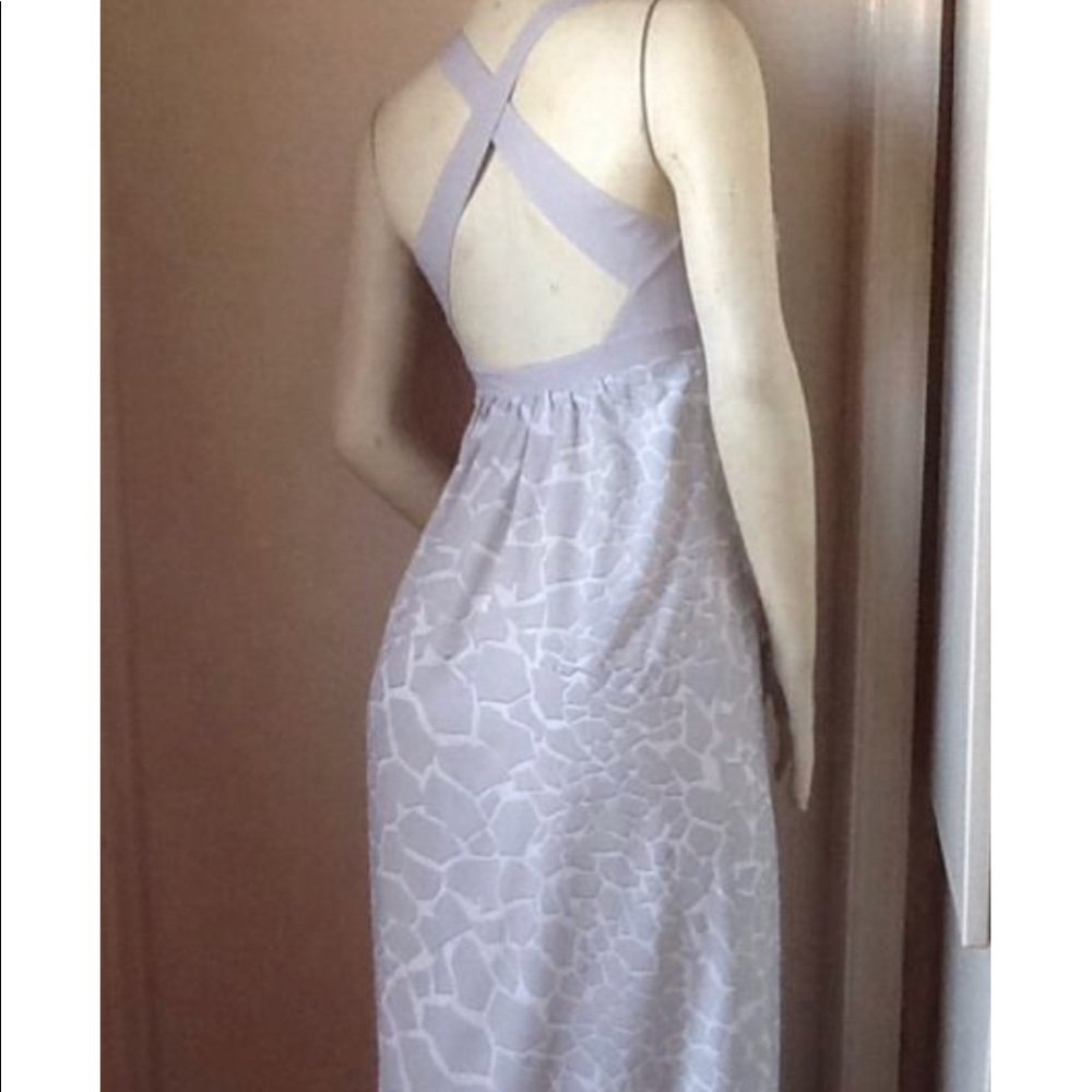 Armani exchange Grey maxi dress SZ4
