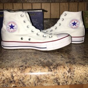 White High Top Converse