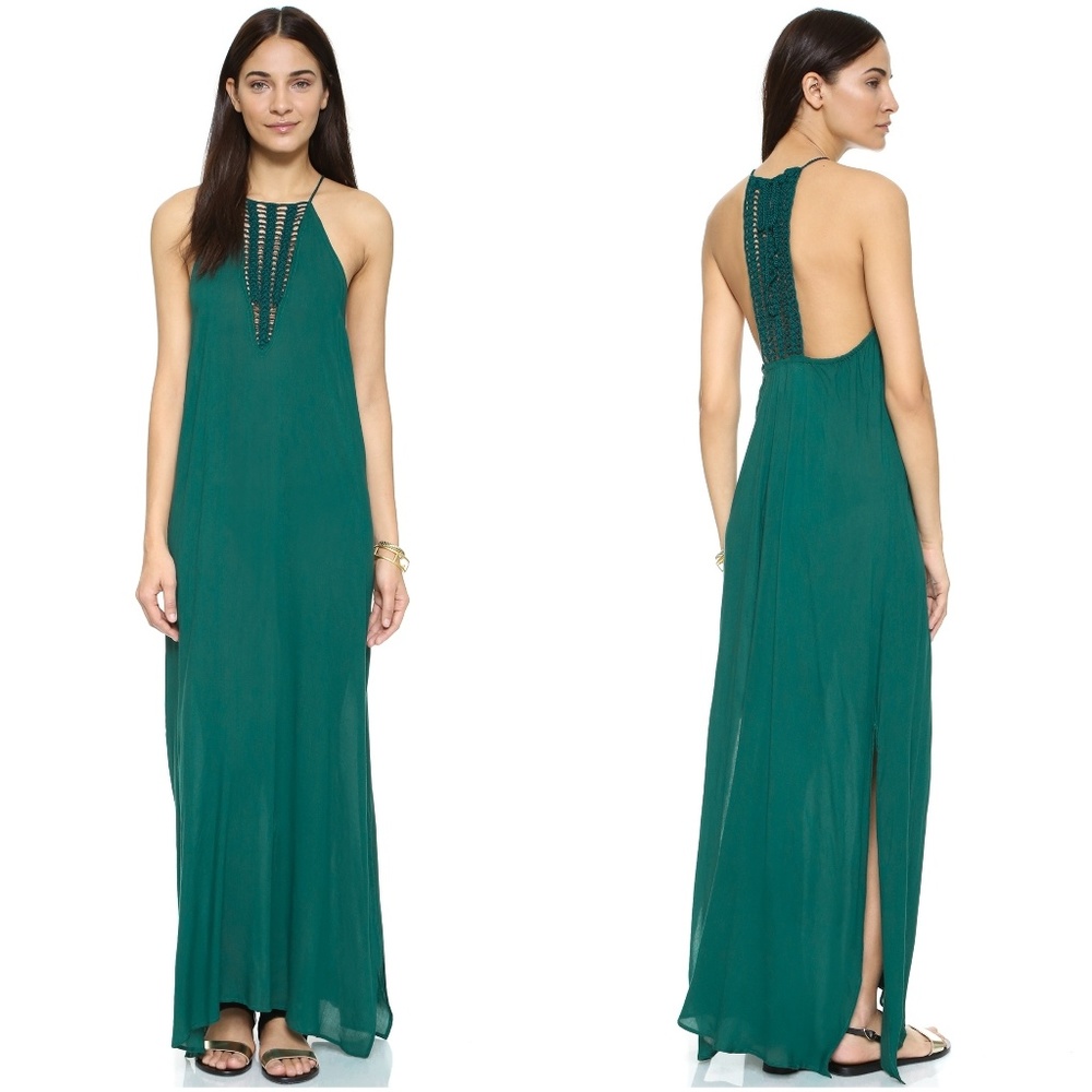 Acacia Makawao Dress in Seaweed