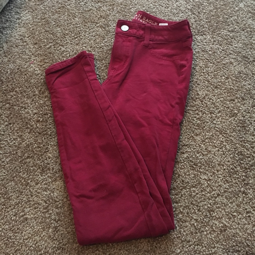 Red Jeggings