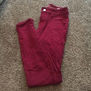 Red Jeggings