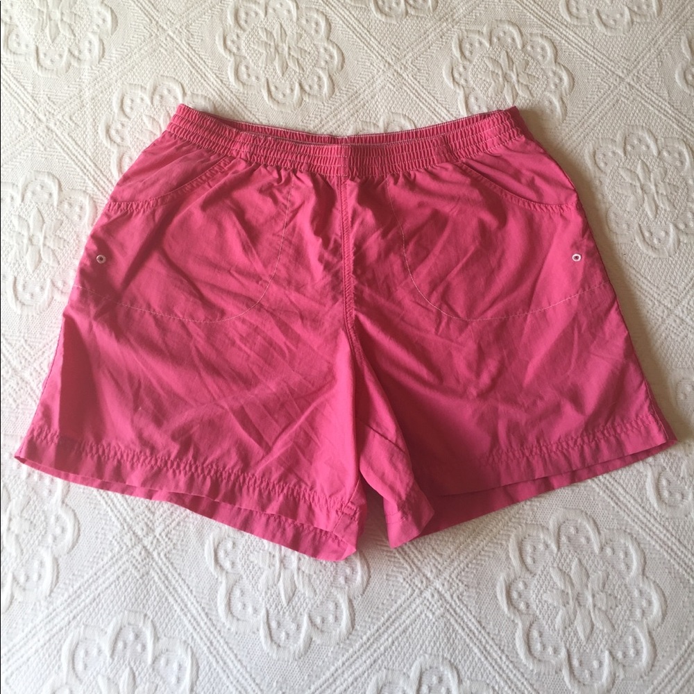 Columbia - Pink Drawstring Waist Shorts