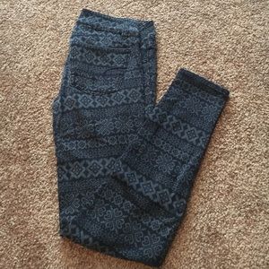Patterned Jeggings