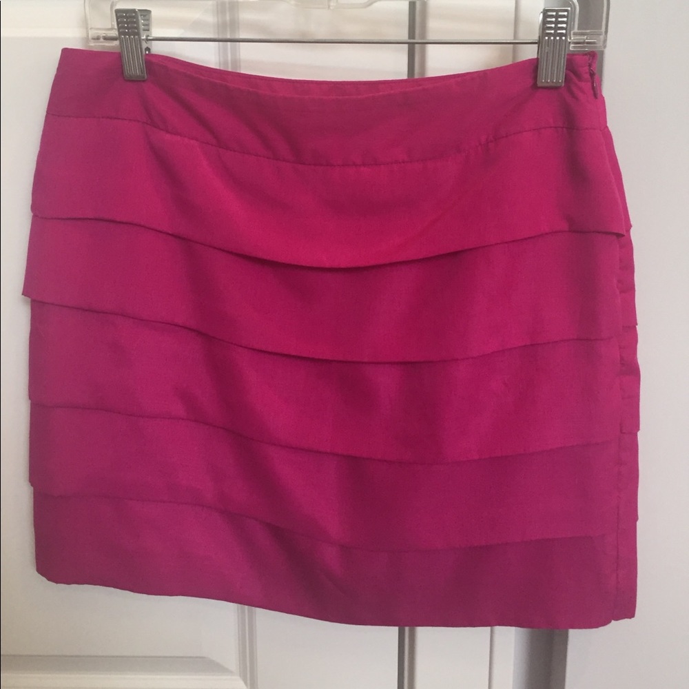 Limited hot pink mini skirt