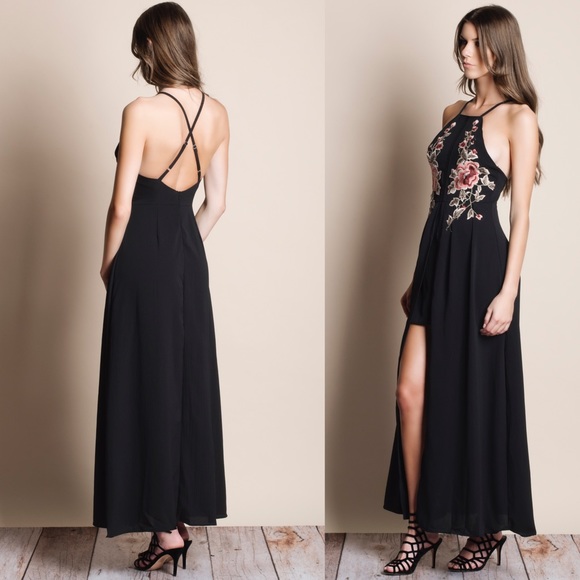 1DAYSALE Embroidered Mini Maxi Dress - Picture 2 of 4