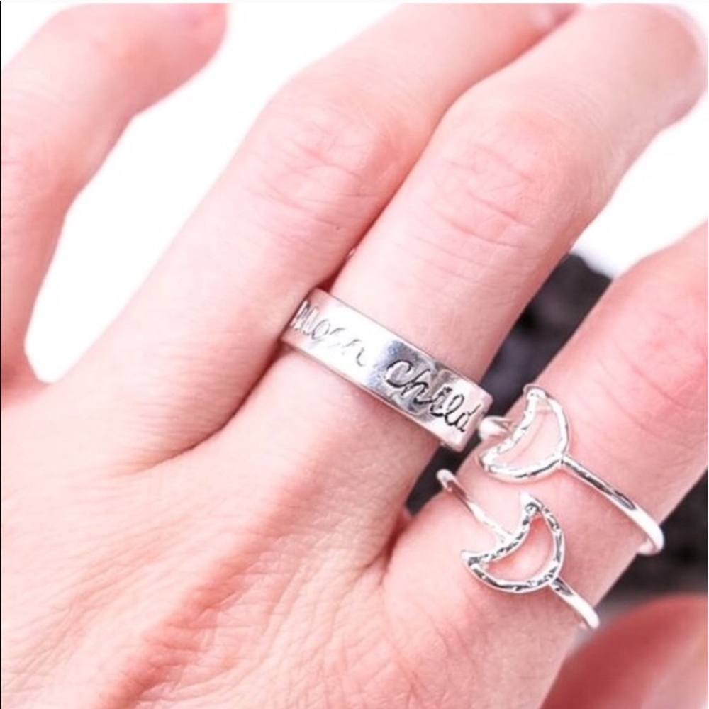 🦋Moon Child Midi Ring 💍