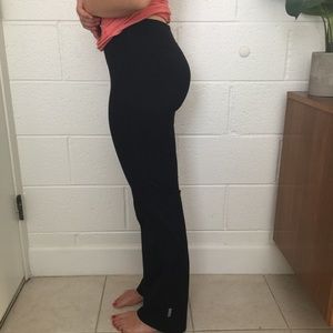 Zella flare black yoga pants size 2