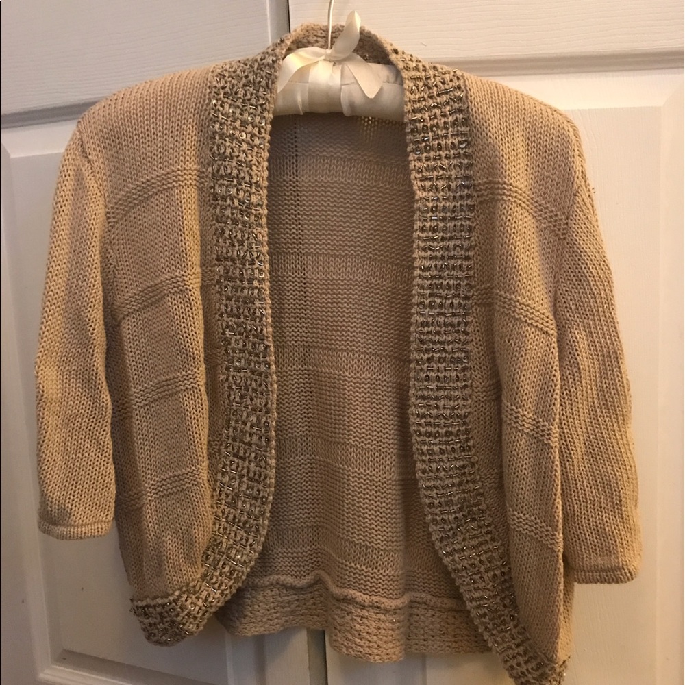 Cute Chico's Tan Vest.