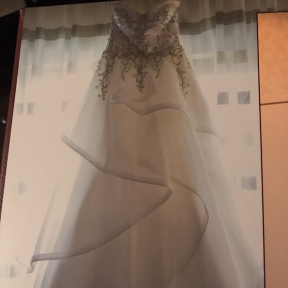 Jasmine Couture ivory wedding dress! - Picture 2 of 3