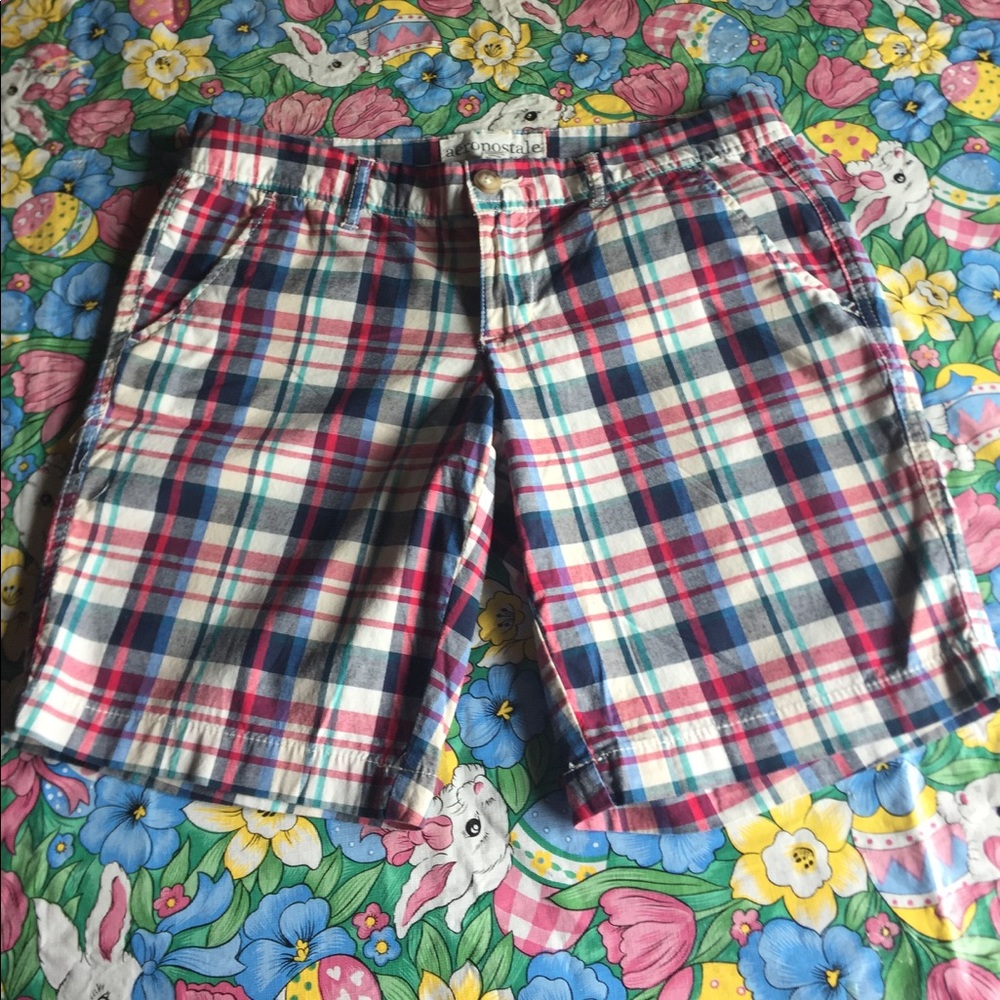 Aeropostale plaid shorts
