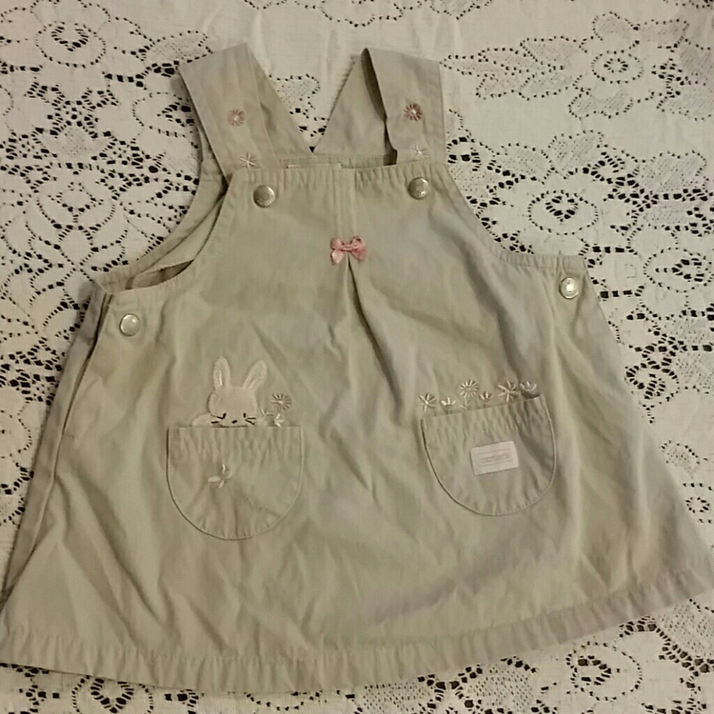 CARTER'S BABY LITTLE OVERALL DRESS