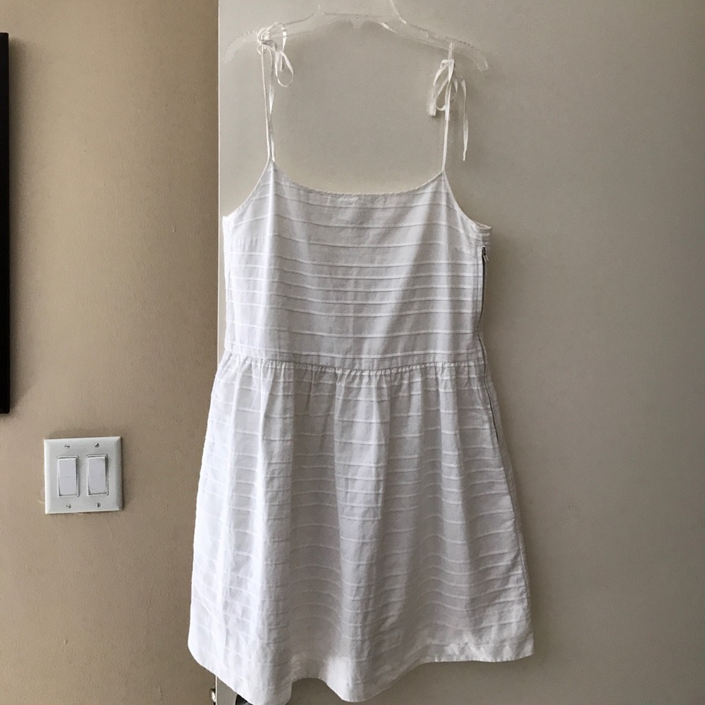White Spaghetti Strap Dress
