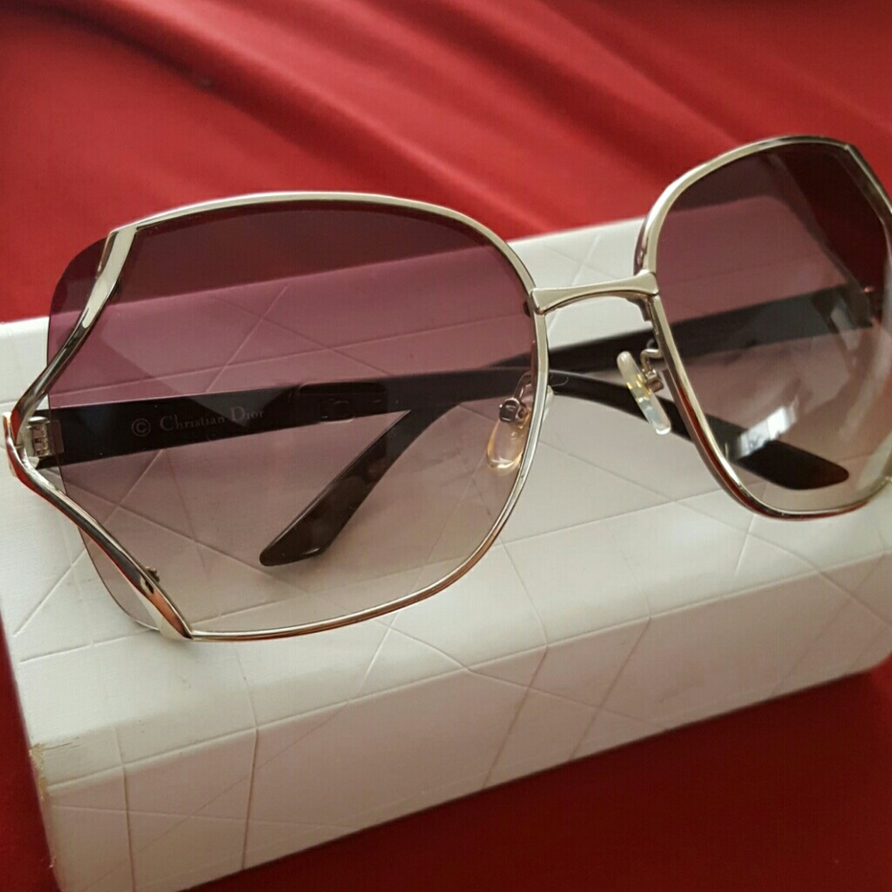 Dior large sunglasses