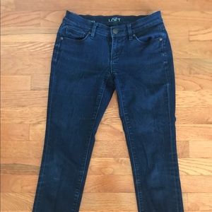 Loft 0 Petite modern skinny jeans