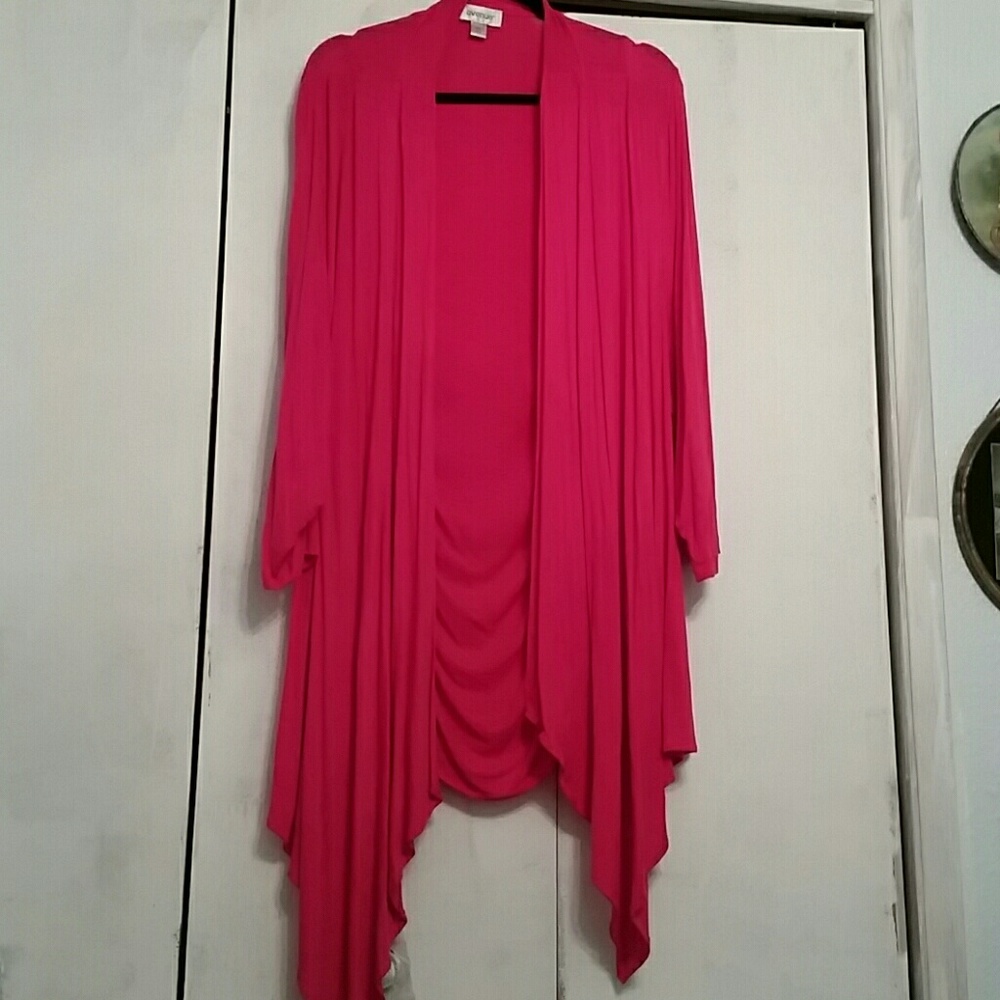 Hot pink lightweight jacket