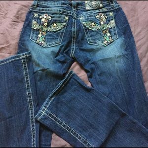 Miss me jeans- signature boot 29x35