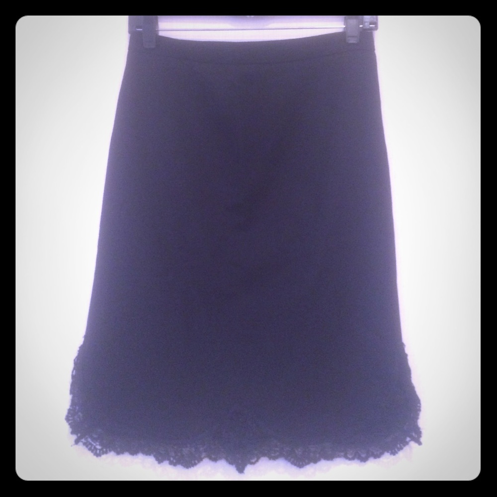 Black skirt