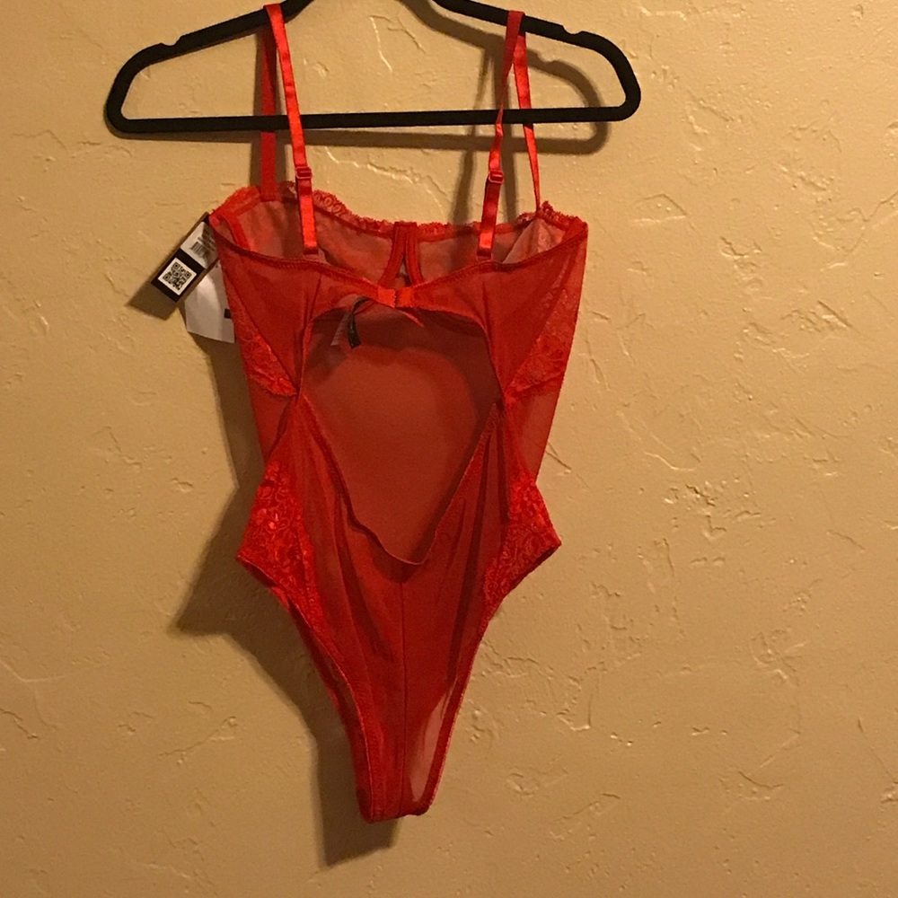 Red lingerie sexy
