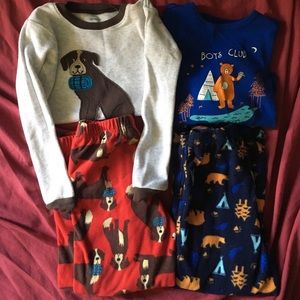 Two pairs of pajamas for one!!