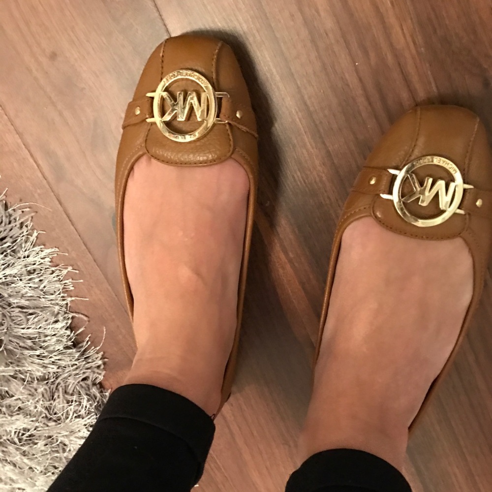 Michael Kors Fulton flats in Brown