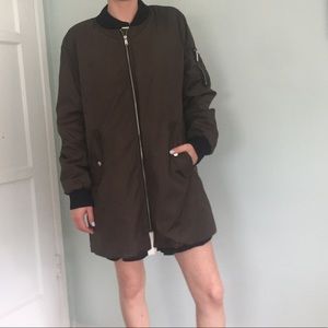 Forever 21 lines long bomber