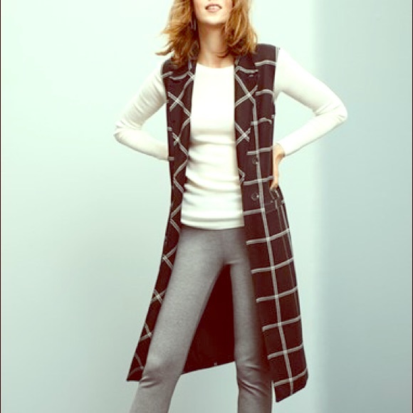 Halogen Jackets & Blazers - Halogen Double breasted long vest