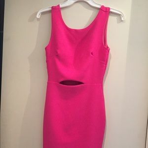Foreign Exchange Hot pink dress