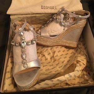 Badgley mischka wedges 6
