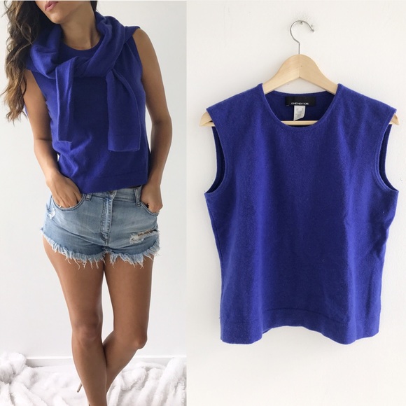 Jones New York Tops - Cashmere Blue Top