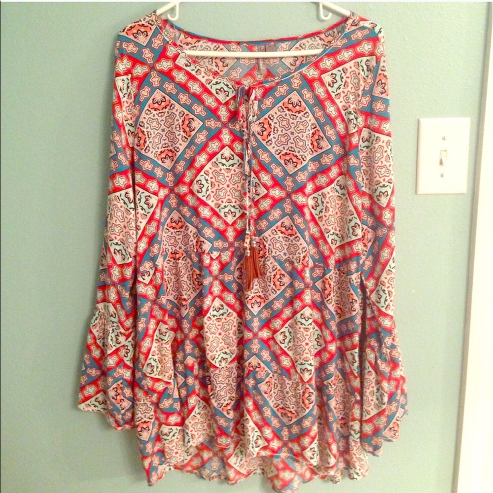 Bright New Directions Tassel top