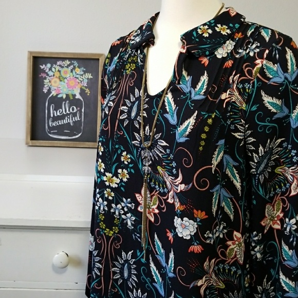 Tea Time Peasant Dress - Picture 3 of 5