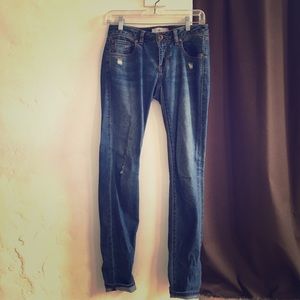 CAbi distressed skinny jeans