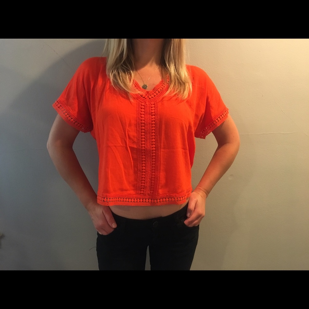 Boho low back summer blouse