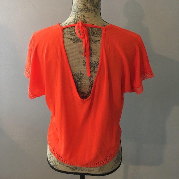 Boho low back summer blouse - Picture 2 of 2