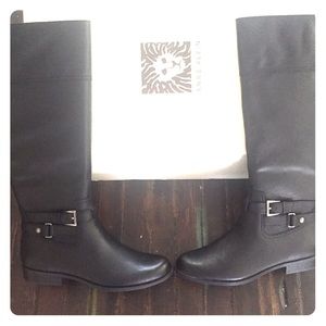 Anne Klein Black Boots