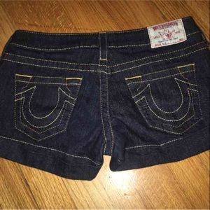 True religion shorts