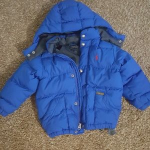 Ralph Lauren puffer jacket 3t