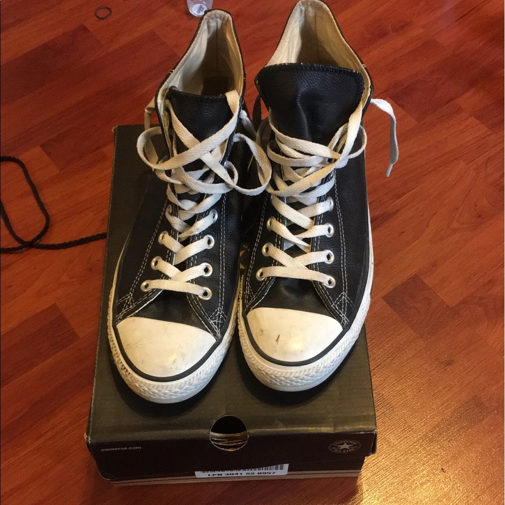 Converse all star Leather high tops