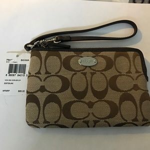 Small Coach Wristlet