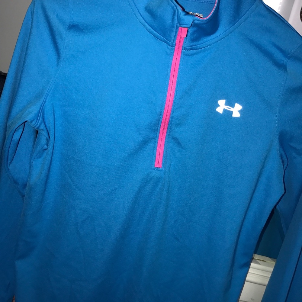 Girl Under Armour Quarter Zip Jacket