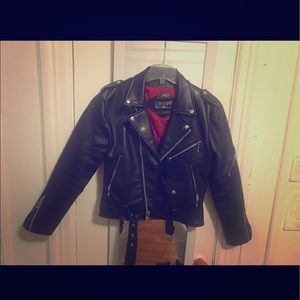 STRAIGHT TO HELL Biker Jacket (Unisex)